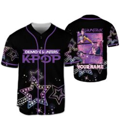KPOP-Demon-Hunters-Custom-Name---Group-Portrait-Baseball-Jersey-1