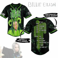 Song-List-Baseball-Jersey---Billie-Eilish-Bad-Guy-Custom-Name-And-Number-1