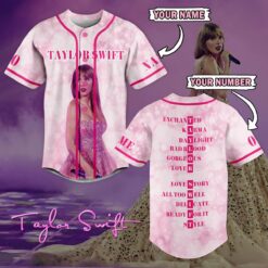 Taylor-Swift-Custom-Name-&-Number---Dreamy-Music-Baseball-Jersey-1