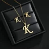 Fashion-Stainless-Steel-A-Z-Alphabet-Initial-Necklace-26-English-Letter-Earrings-Necklace-For-Women-Set-Per Fashion-Stainless-Steel-A-Z-Alphabet-Initial-Necklace-26-English-Letter-Earrings-Necklace-For-Women-Set-Per